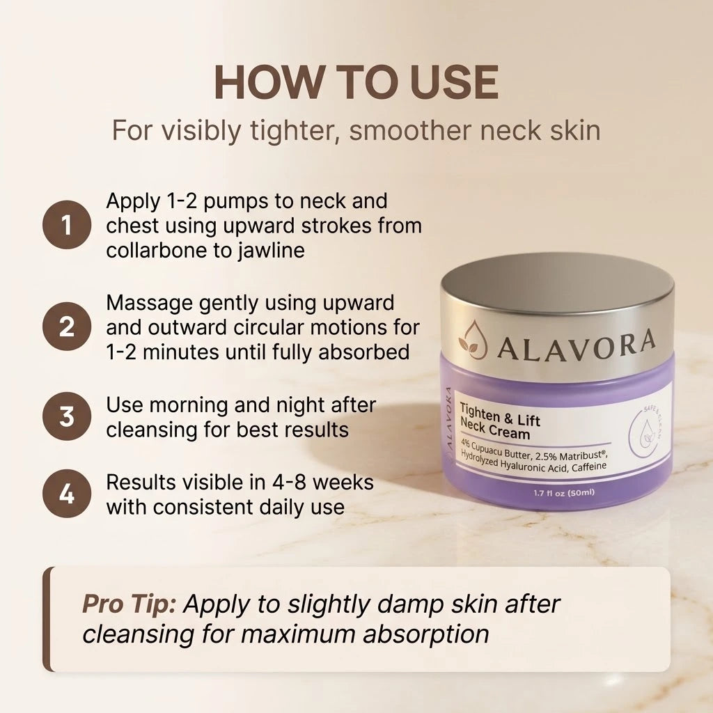 Alavora® Tighten & Lift Neck Cream