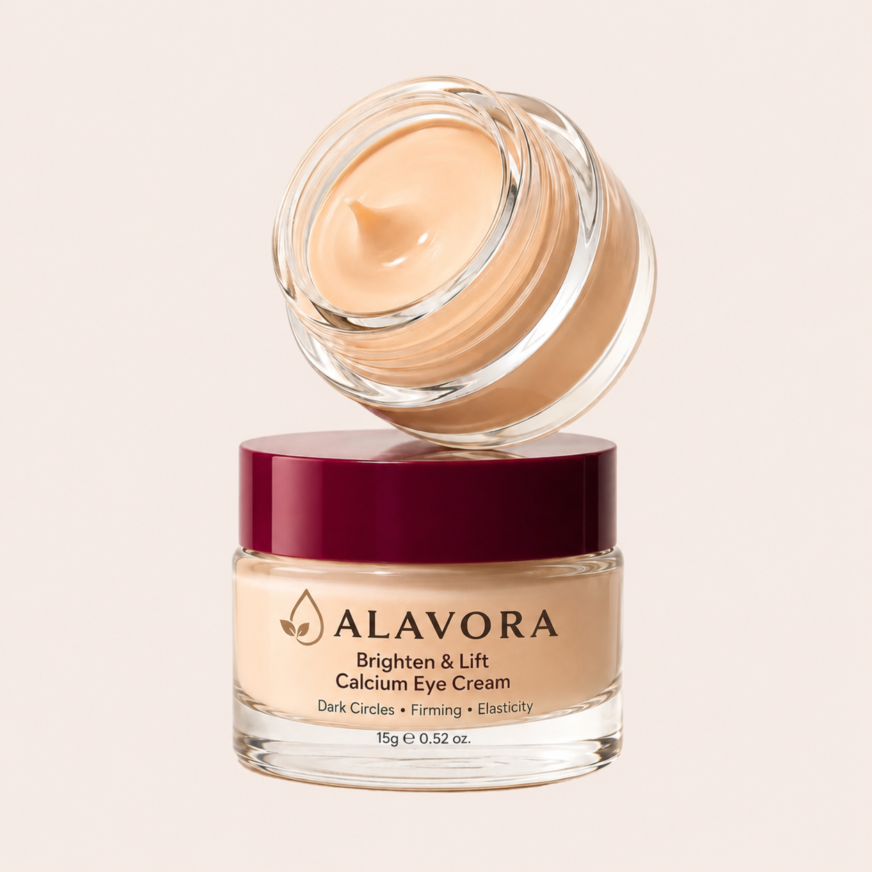 Alavora© Crema Iluminadora de Calcio para Ojos