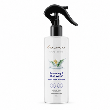 Alavora® Rosemary & Rice Water Hair Growth Spray - 200ml