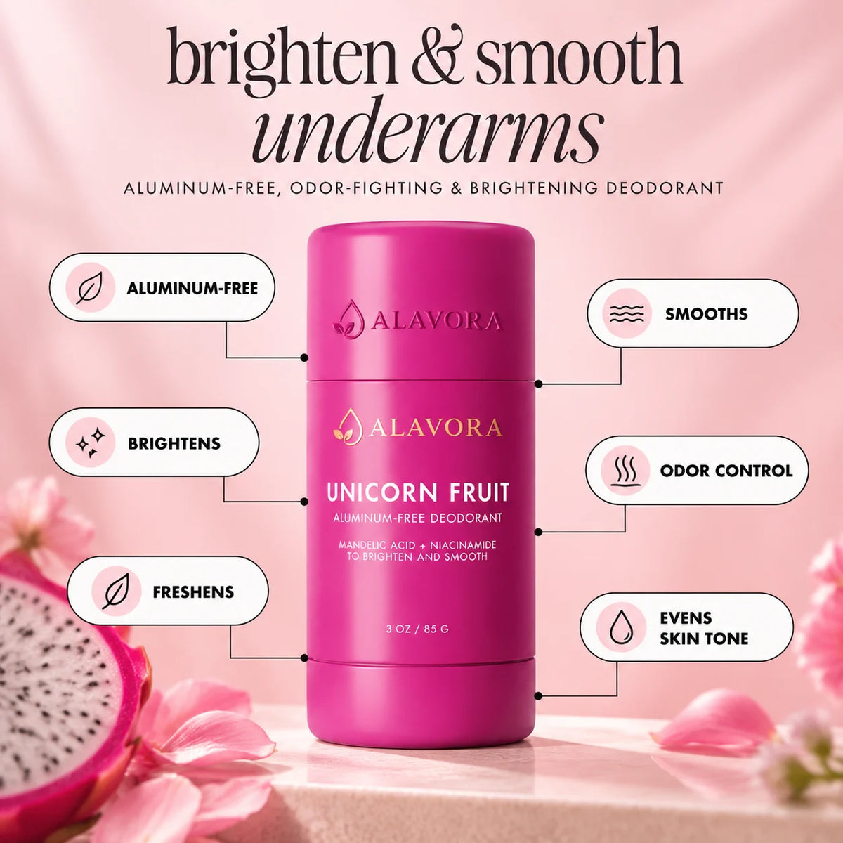 Alavora® Skin Brightening Deodorant