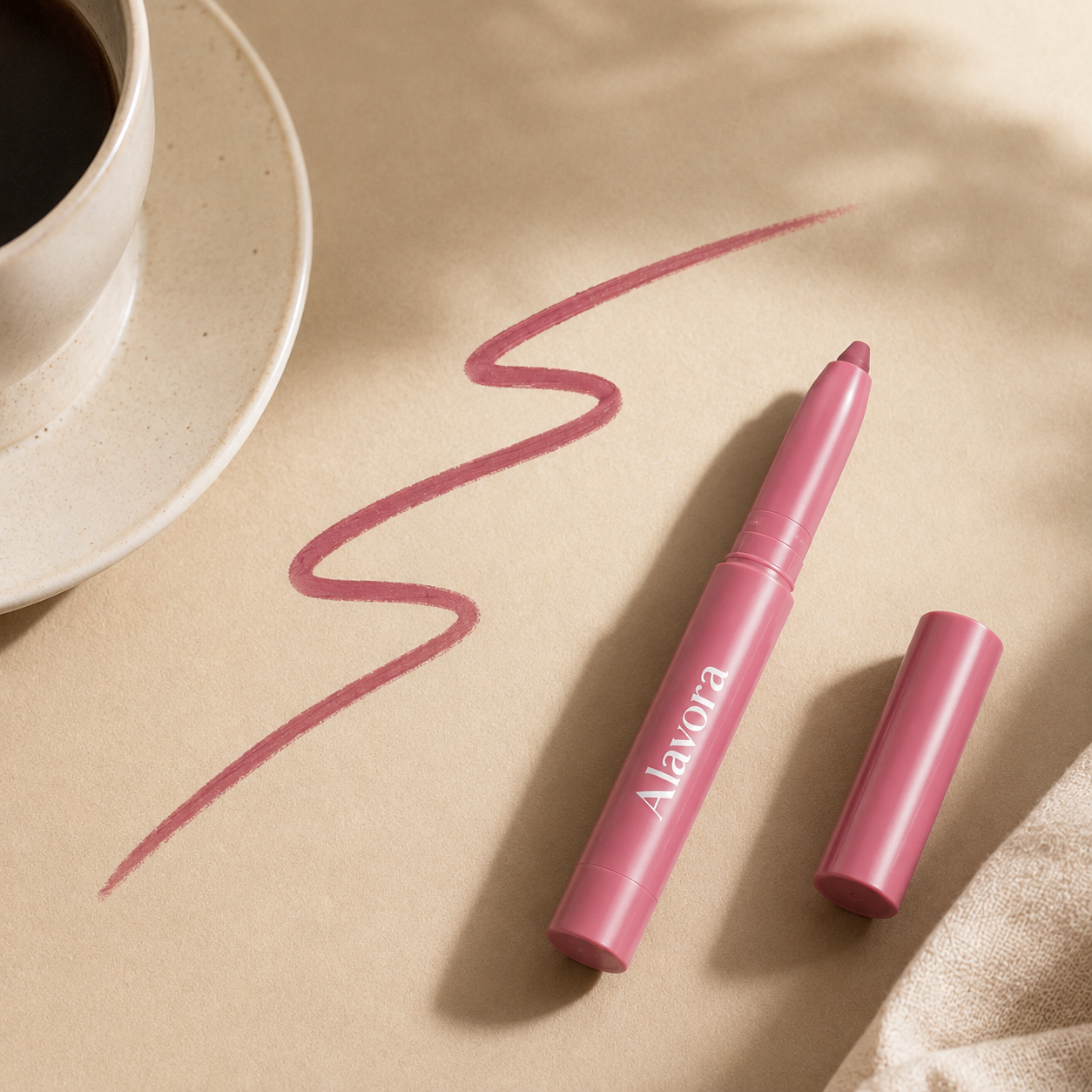 Long-lasting lip liner wear