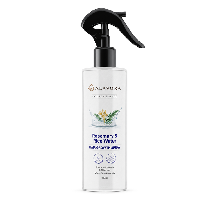 Alavora® Rosemary & Rice Water Hair Growth Spray