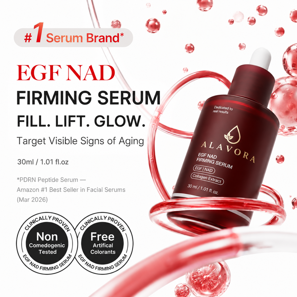 Alavora® EGF NAD+ Firming Serum