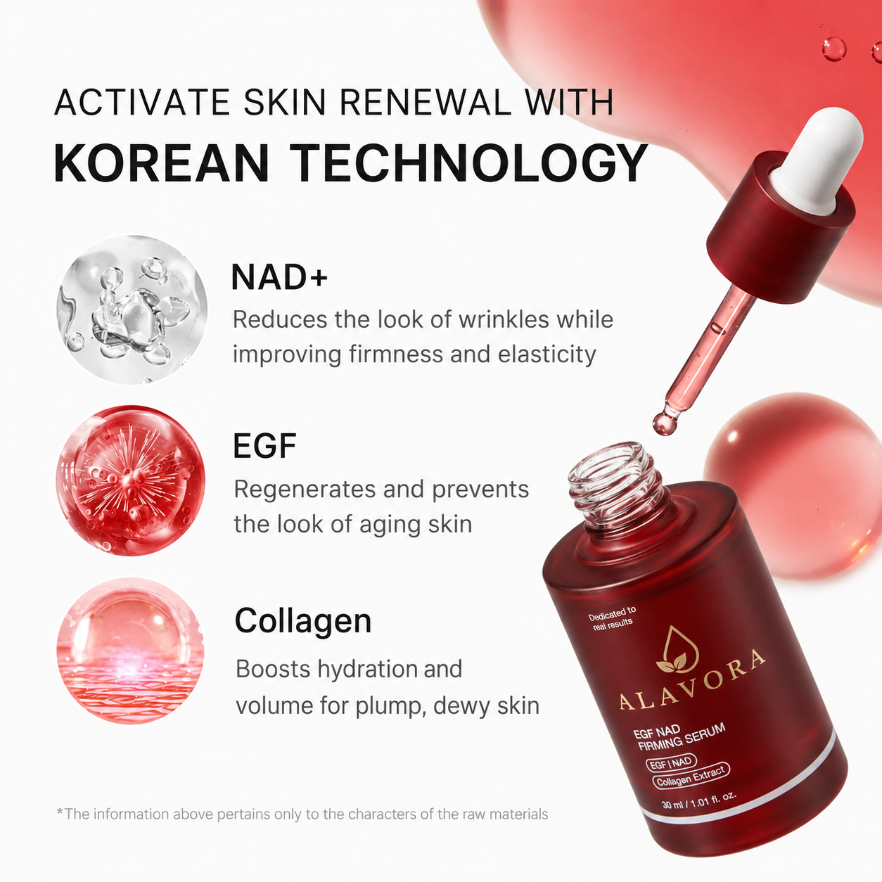 Alavora® EGF NAD+ Firming Serum