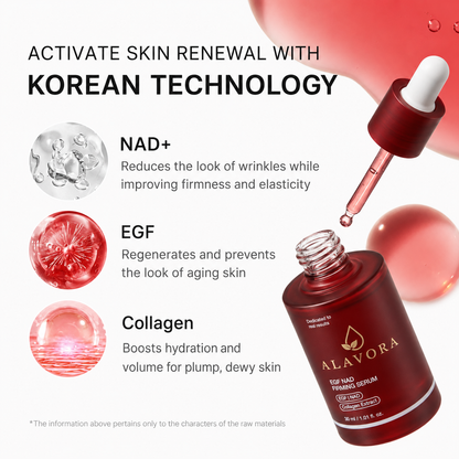 Alavora® EGF NAD+ Firming Serum
