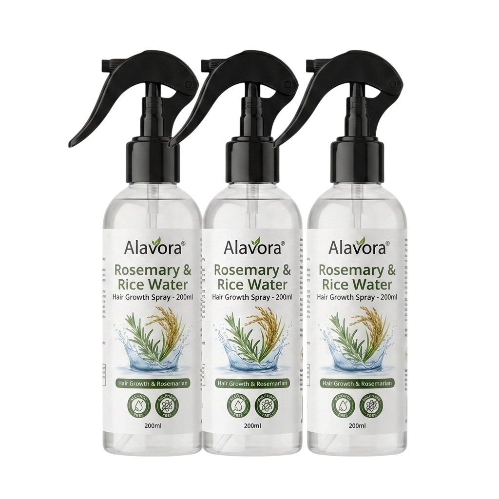Alavora® Rosemary & Rice Water Hair Growth Spray